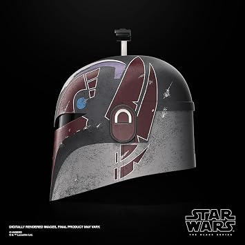 STAR WARS The Black Series Sabine Wren Premium Electronic Helmet with Advanced LED Effects, Ages 14 and Up