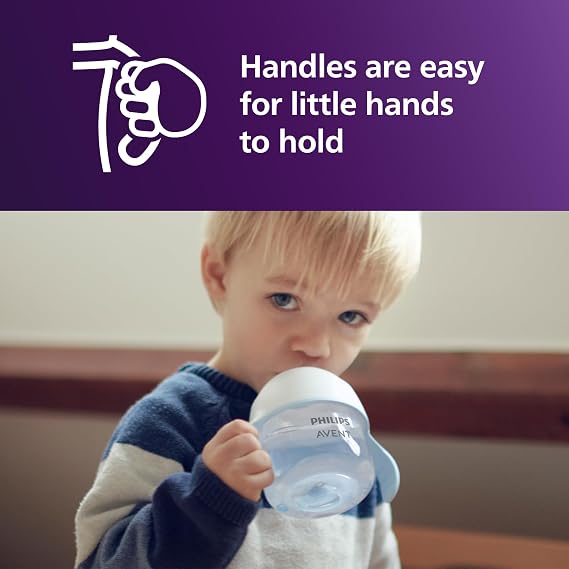 Philips Avent Natural Trainer Cup with Extra Fast Flow Natural Response Nipple (Flow 5) and Soft Spout, 5oz, SCF263/01