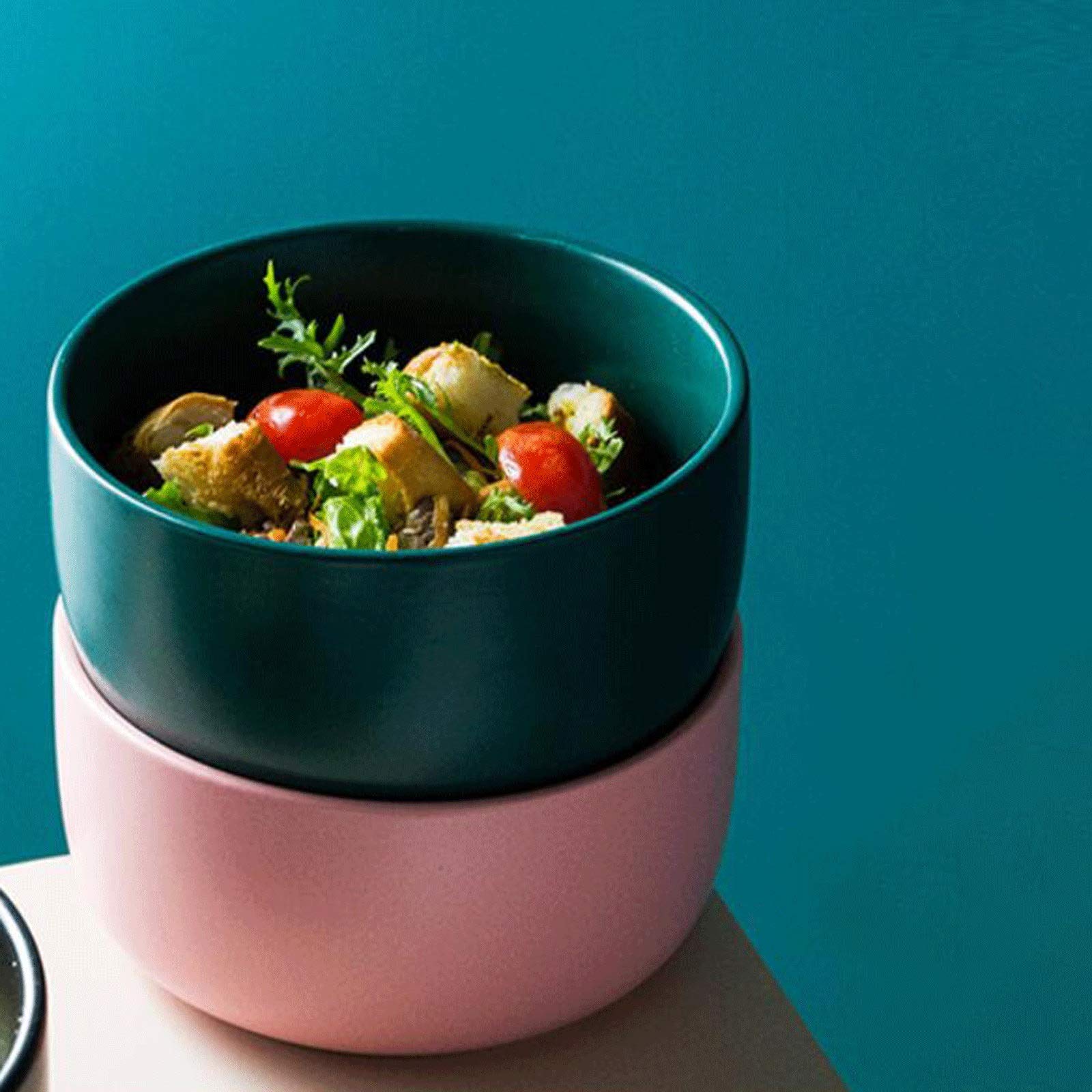 Cuencos para cocina, hogar, cuenco de arroz de cerámica, cuenco de ensalada de frutas, cuenco de arroz, cuenco para comer, cuenco de fideos para sopa, cuenco de desayuno, cuenco de grano ligero y dur