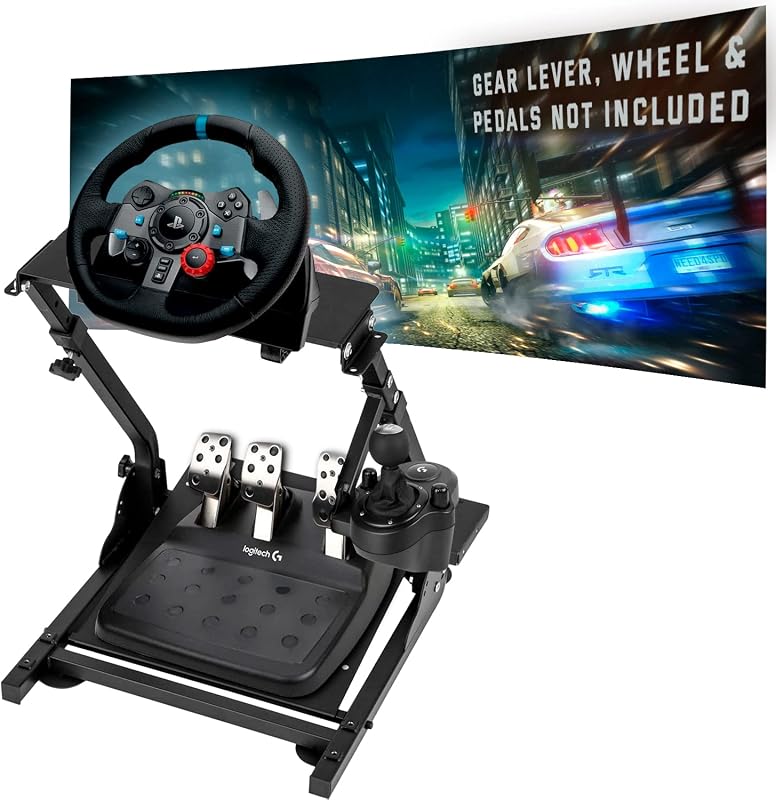 Unicview Versenyautó Szimulátor Állvány G29 G920 G923 Logitech Thrustmaster T150 PS4 PS5 Xbox