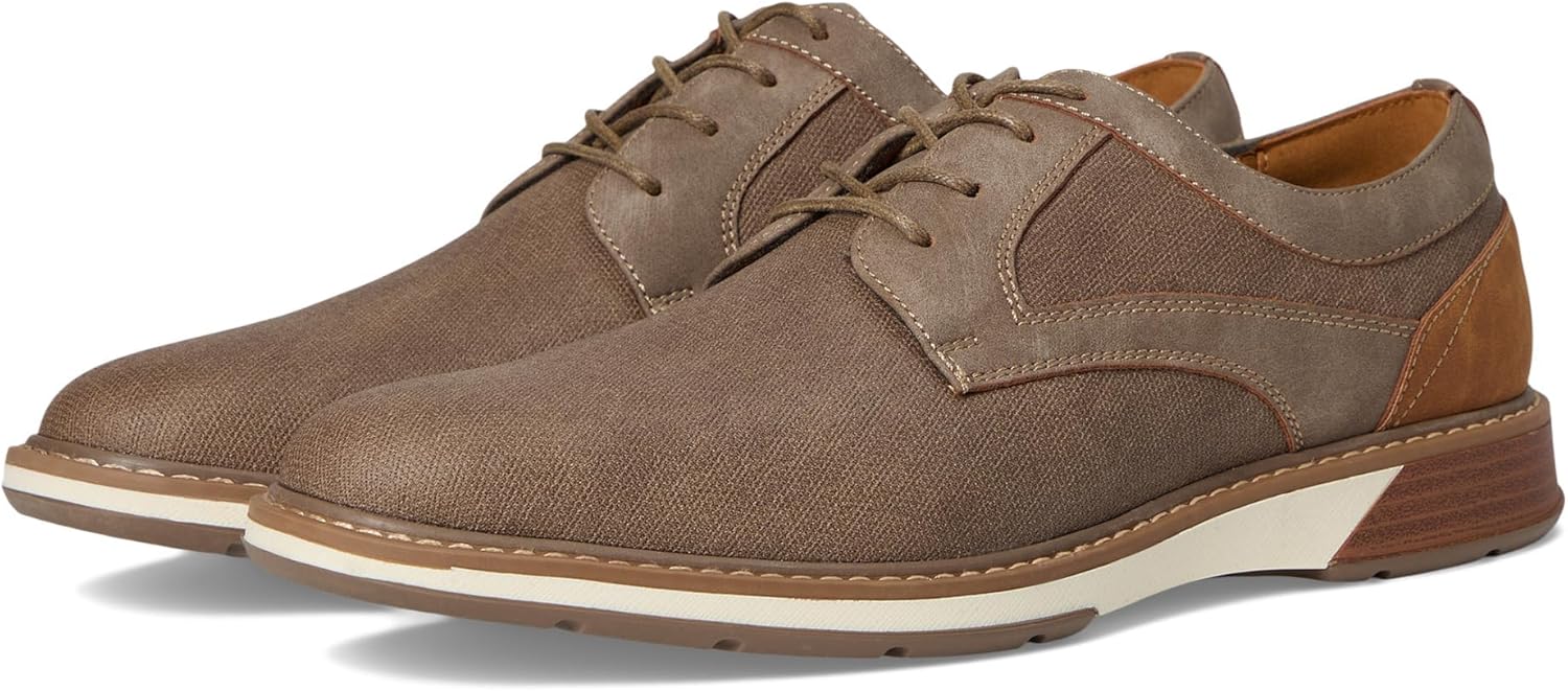 Stacy Adams Mens Phineas Plain Toe Lace Up