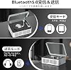 Gueray CD Player, Bluetooth 5.0, Reception & Transmission, Retro Stereo Speaker, CD Player, CD Boombox, Tabletop Stand, Multipurpose, USB/FM/AUX A-B Repeat, Portable, Remote Control, Sleep Mode