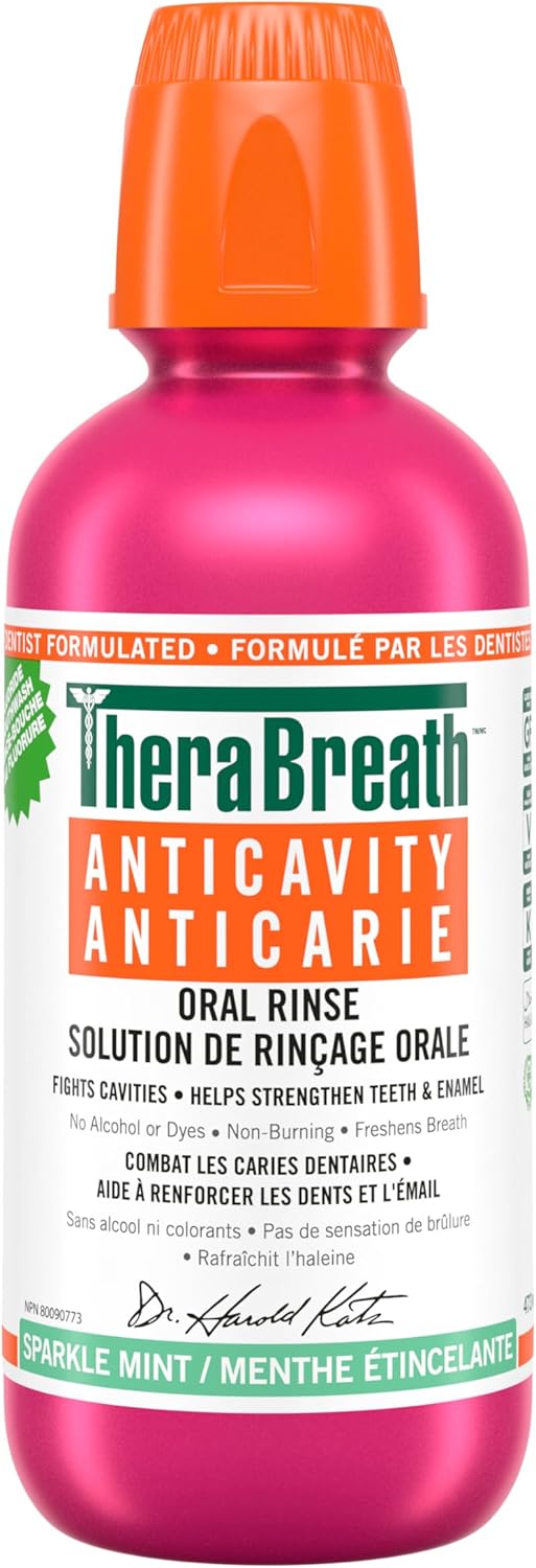 TheraBreath Anticavity Oral Rinse, Fights Cavities… TheraBreath Anticavity Oral Rinse, Fights Cavities…