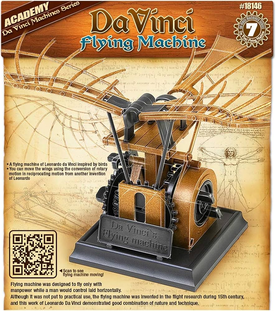 Amazon.com: Academy Da Vinci Flying Machine : Arts, Crafts & Sewing amazon-com-academy-da-vinci-flying-machine-arts-crafts-sewing