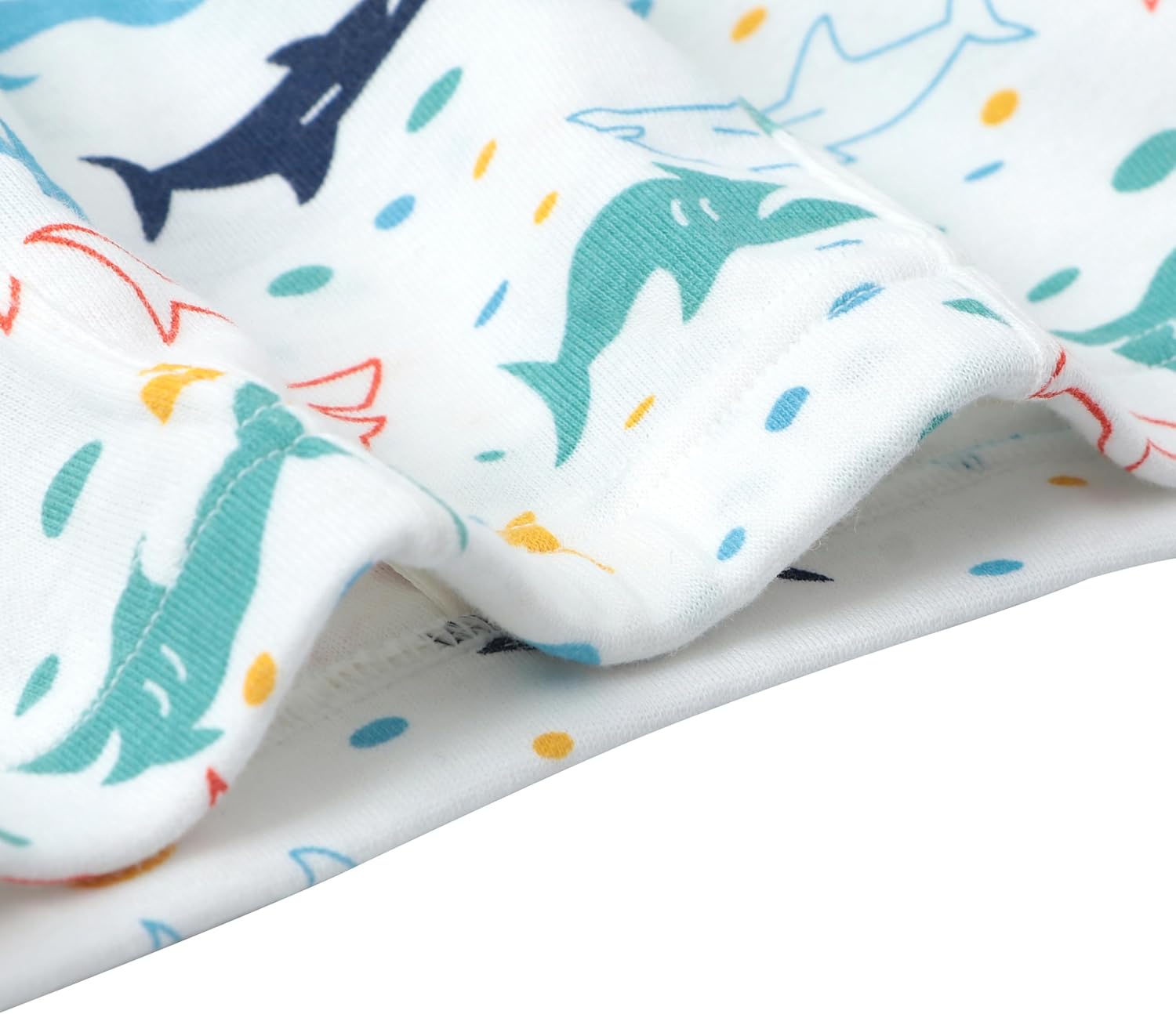 Baby Soft Cotton Underwear Little Boys Dinosaur Briefs Toddler Shark Undies Children Truck Panties(Pack of 6) - Image 5