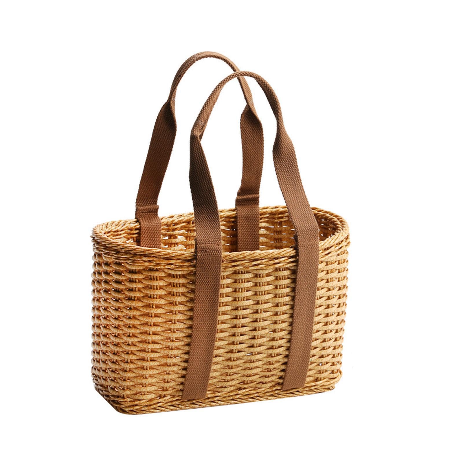 ALCXAZS Versatile Shopping Basket Lightweight Suitable For Carrying Picnic