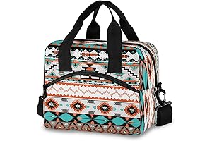 Ethnic Aztec Geometric Lunch Bag
