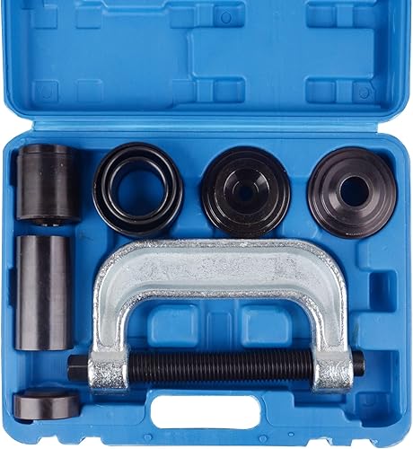 Miniatura 13 de DAYUAN Kit de herramientas de extracción de juntas esféricas y U con adaptadores 4x4 para la mayoría de autos y camiones ligeros 2WD y 4WD con Rojo