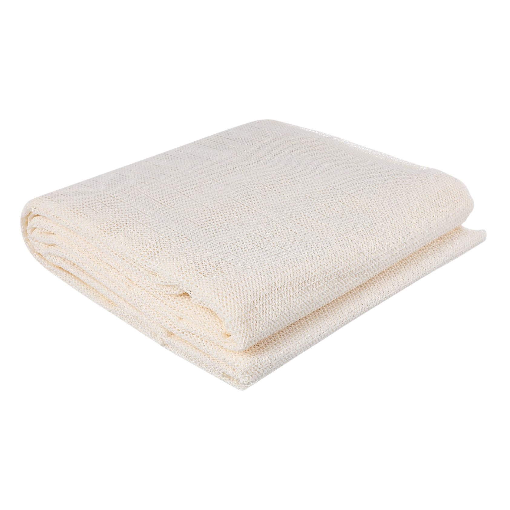 Tapis Antidérapant PVC Blanc 200x300 Cm, Anti Dérapant Tapis pour Protections de Sol, Empêche Glissement et Enroulement, Pose Facile