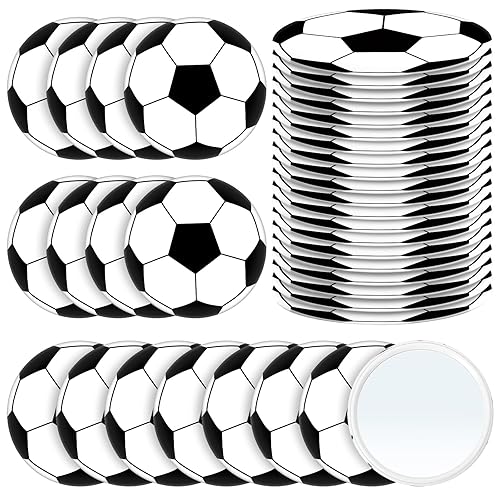 36 piezas de espejo portátil de bolsillo de 2.76 pulgadas, pequeño espejo compacto redondo de mano para maquillaje para mujeres y niñas, bolso