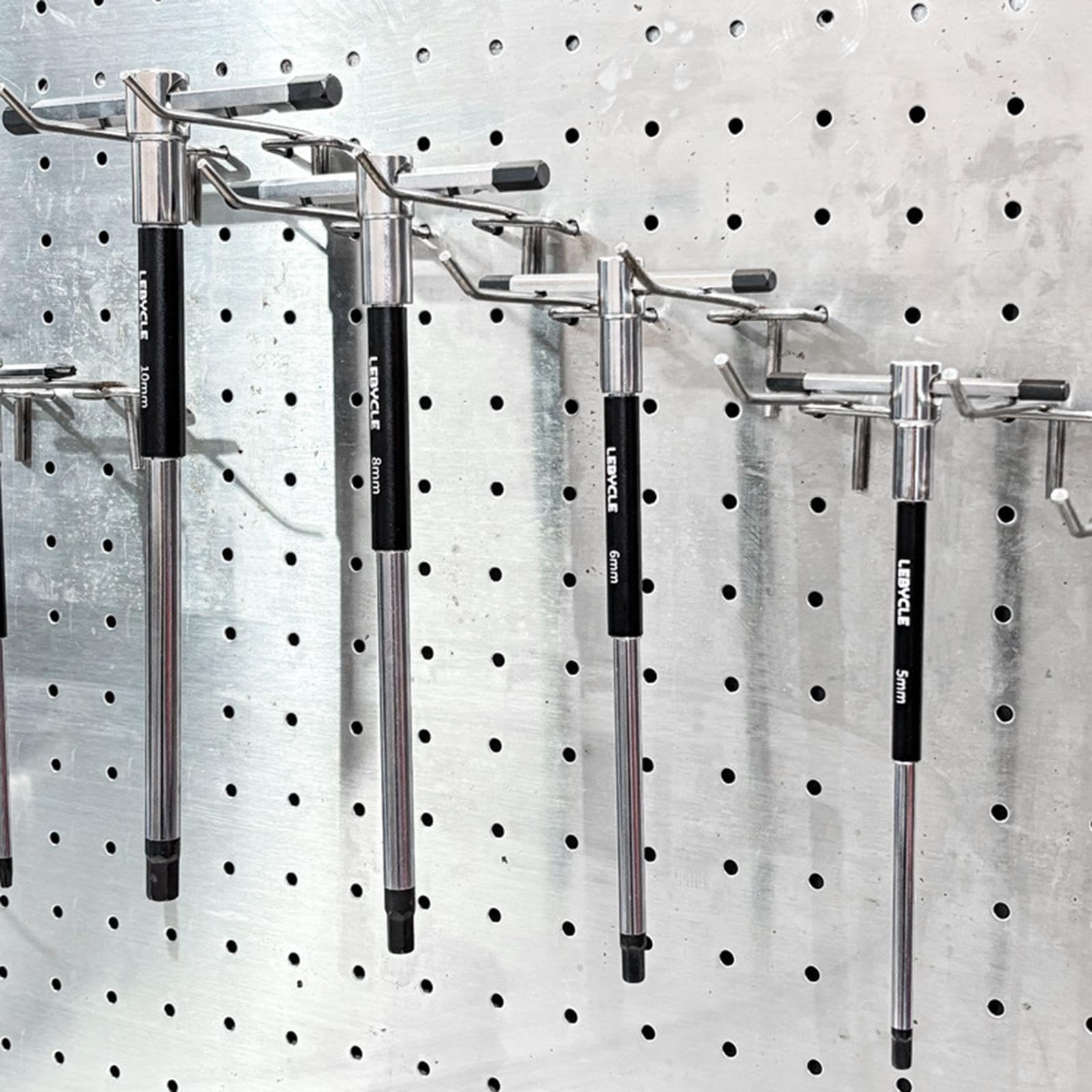 KESOTO Allen con Impugnatura a T Scorrevole, Versatile Kit di Strumenti per La Riparazione di Biciclette Antiscivolo, Manicotto Rotante per