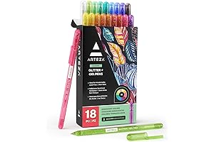 Enthralling ARTEZA Iridescent Gel Pens: Radiant Markers for Dazzling Creations