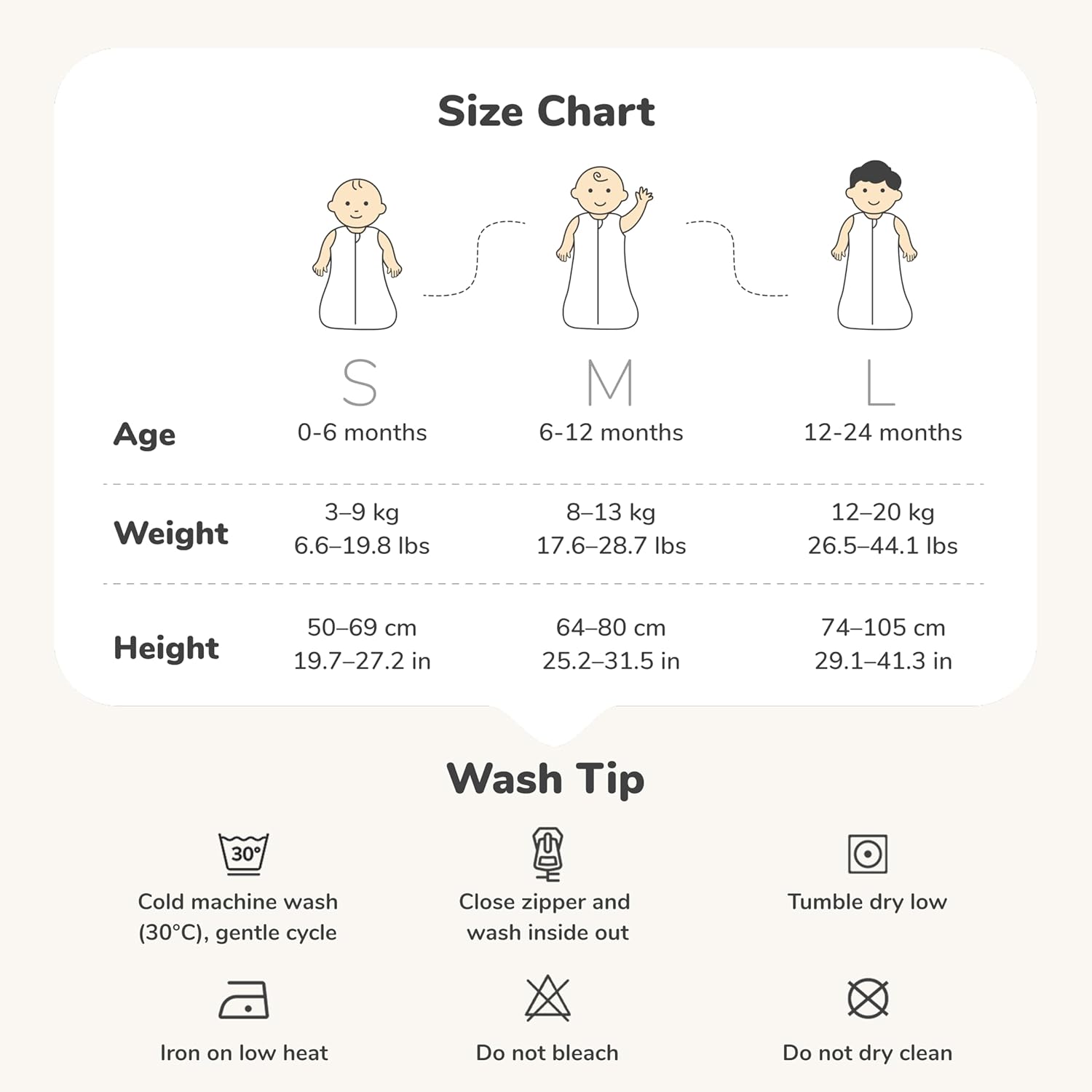 Momcozy Sleep Sack for Baby 6–12 Months, 1.5 TOG Baby Wearable Blanket with Supportive Plush Filling, Two-Way Zipper for Easy Diaper Changes, Snap-Fit Design for Growing Babies, Medium, Blue - Image 8