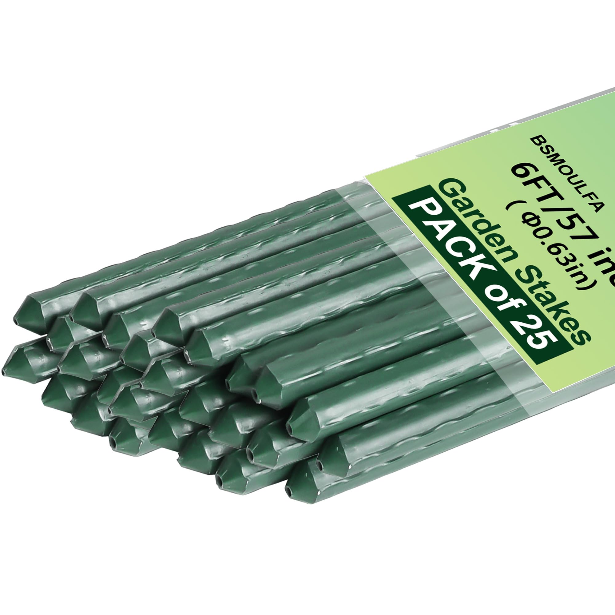 BSMOULFA Garden Stakes 6ft