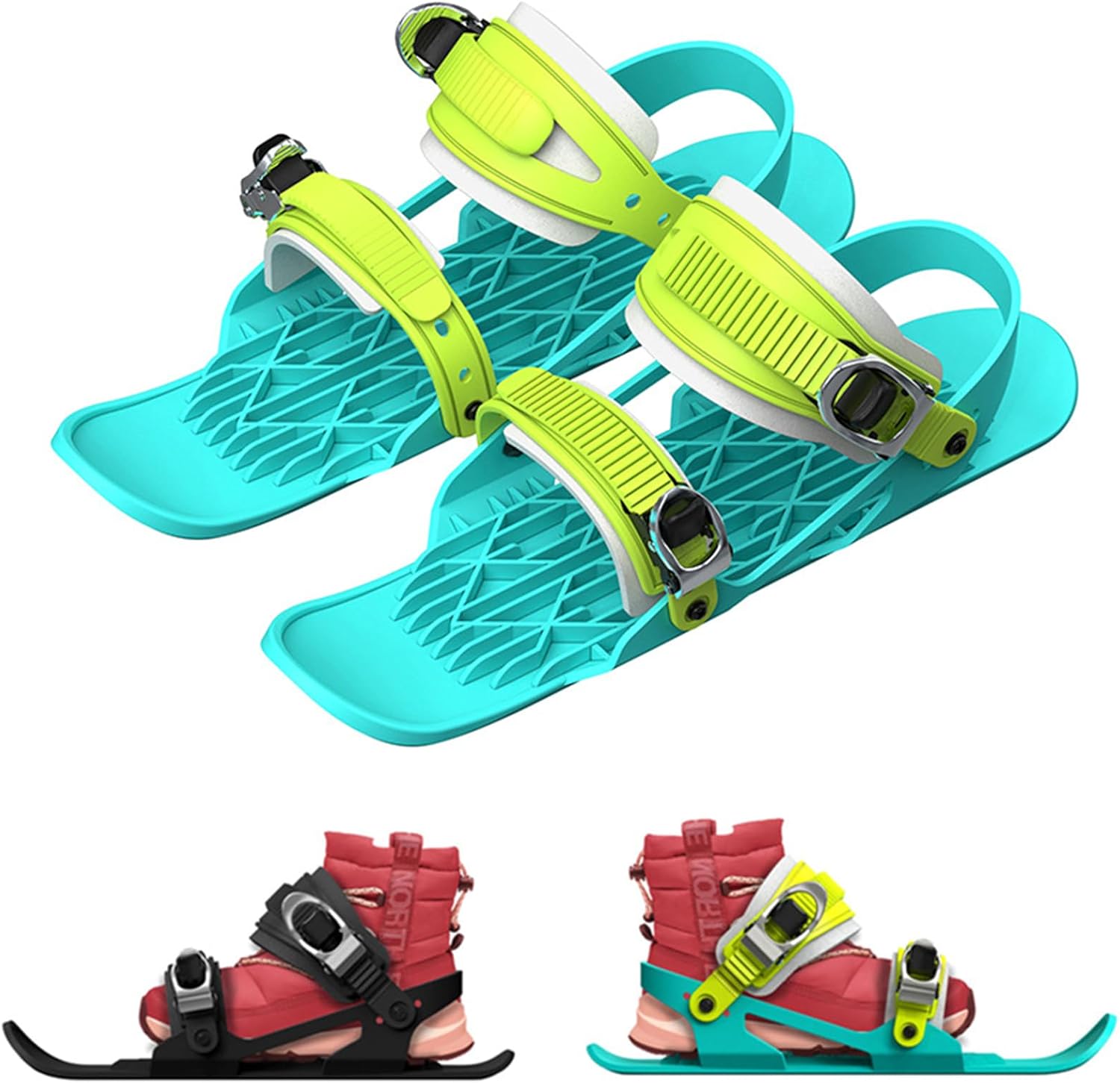 Adjustable Snow Skateboard Snowboard Boot for Men Women Supporting 100kg Weight Capacity Features Strong Construction Snow Shoe