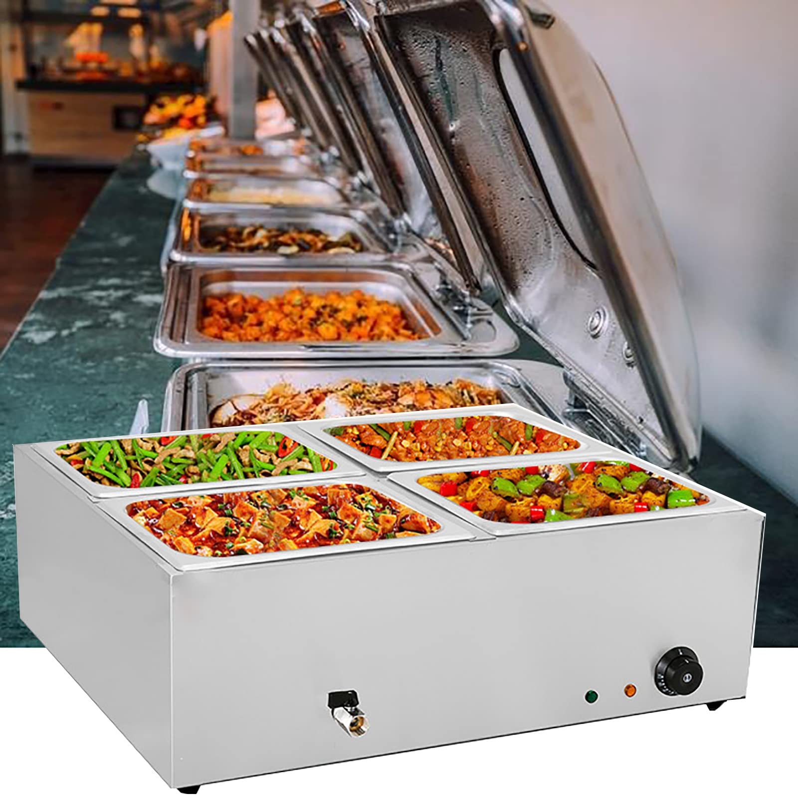 Amazon.co.jp : 電気フードウォーマー、業務用、1500W 電気フード