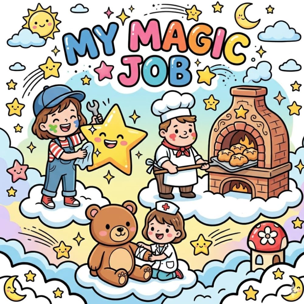 My Magic Job: A Whimsical Coloring Book of Magical Professions for Creative Kids