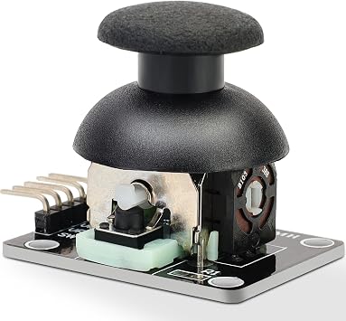 MakerHawk 6 paket Joystick modülü oyun konsolu çift eksenli XY Joystick modülü KY-023 kontrol çubuğu sensör kartı PS2 Arduino ahududu Pi ile uyumlu