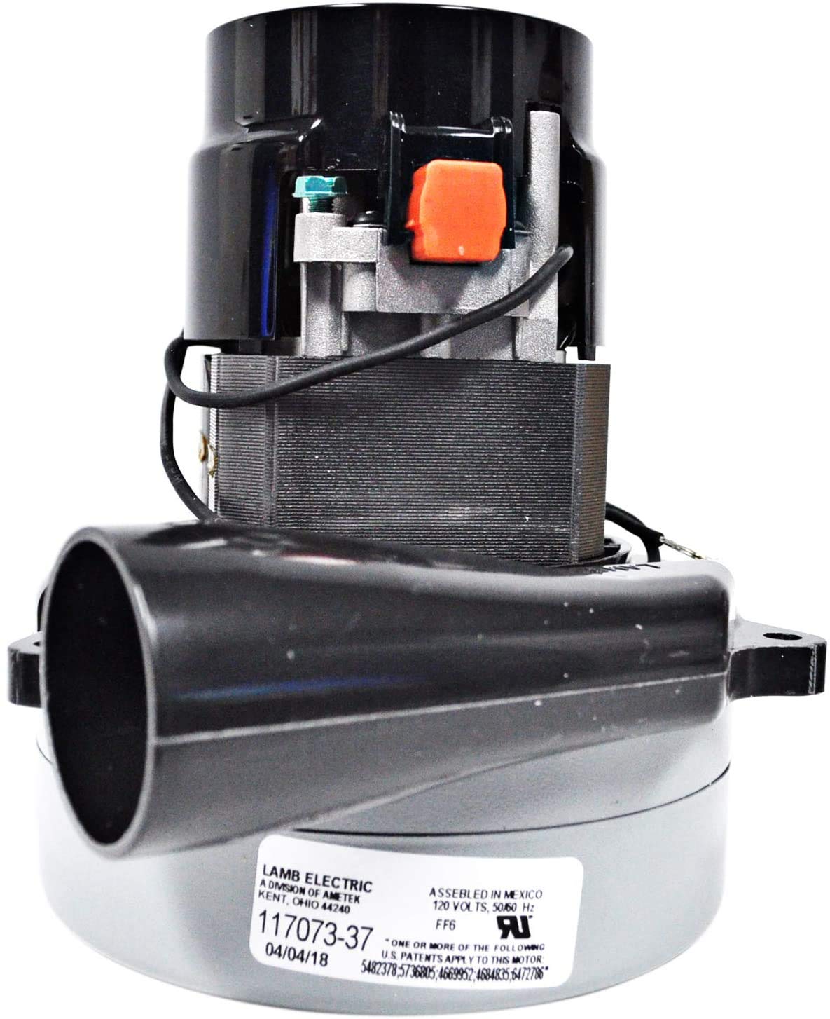 Amazon.com: Ametek Lamb 5.7 Inch Dual Fan 120 Volt Vacuum Motor