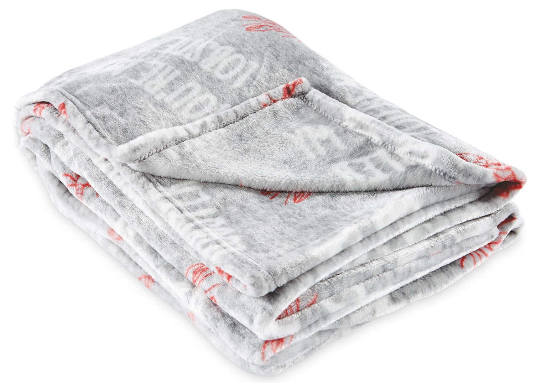 FRIENDS TV Show Coperta Pile, Morbido Plaid Central Perk, Regalo Gadget Ufficiale (Nero