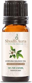 Copaiba Essential Oil - Balsam, 100% Pure, Natural, Undiluted & Therapeutic Grade Oils for Aromatherapy, Diffuser & DIY (15ML)