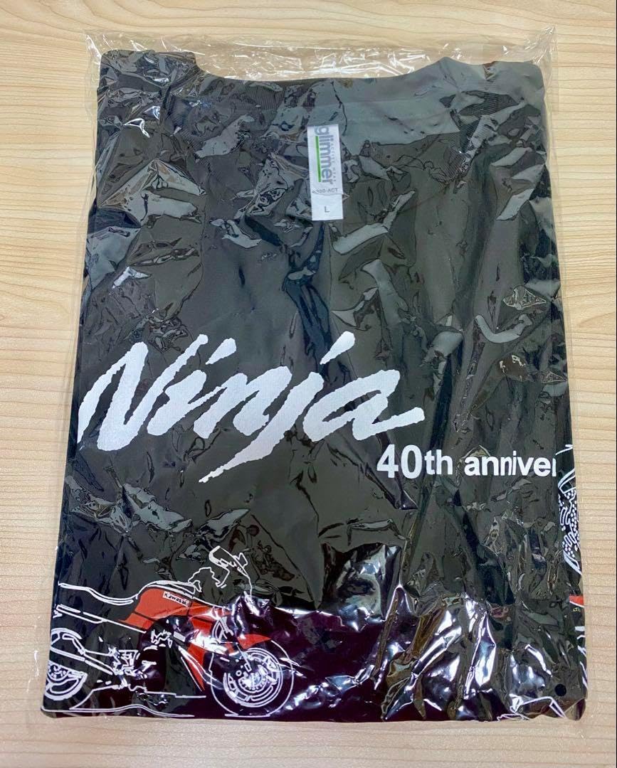 その他 T 40周年限定 Ninja Tシャツ Lサイズ Ninjaの40周年記念モデル 3機種が