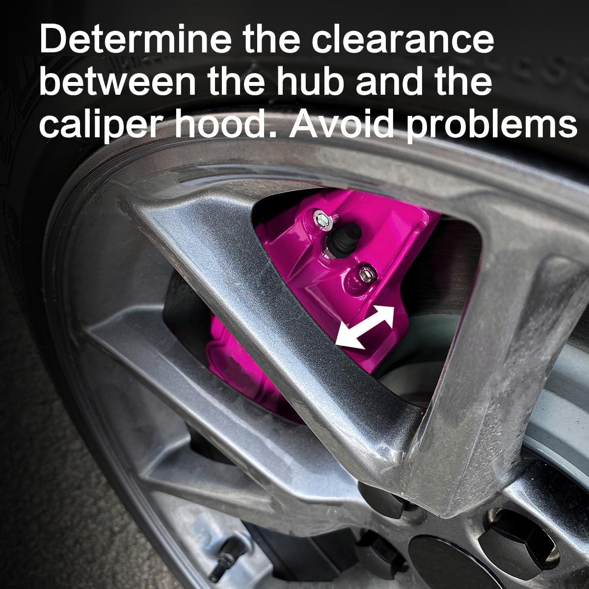 HEYOUTH 4 Piezas de 19 Pulgadas 20 Pulgadas Cubiertas de Pinza de Freno de Disco de Coche,Protector de Pinza de Freno de Disco de Aleación de Aluminio,Compatible para Tesla Modelo Y (Morado claro)