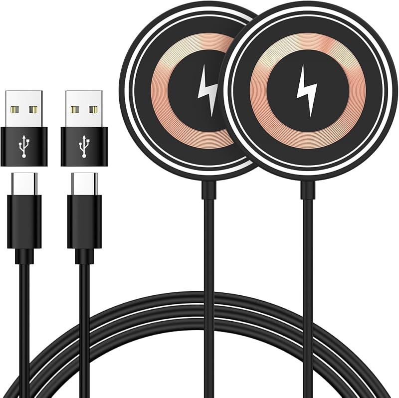 Cargador inalámbrico magnético para Samsung Galaxy S26 Ultra S26+ S26 S25 Ultra S24 FE S23, estación de carga rápida inalámbrica magnética de 15 W Cargador MagSafe para iPhone 17 Pro Max 16Plus 15 14 13, Google Pixel 10