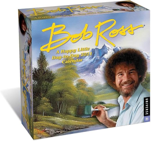 Bob Ross: A Happy Little Day-to-Day 2021 Calendar