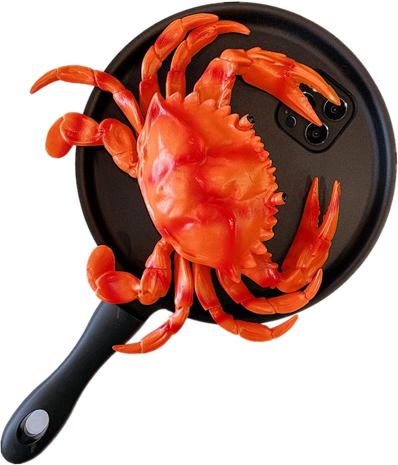 Scary Horror Phone Case - Compatible with iPhone 16 - Creepy 3D Eyes Blood Teeth - Gothic Halloween Case - Red