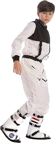 Miniatura 3 de Botas de disfraz de piloto de astronauta de la NASA para niños disfraz de fiesta de truco o trato de Halloween