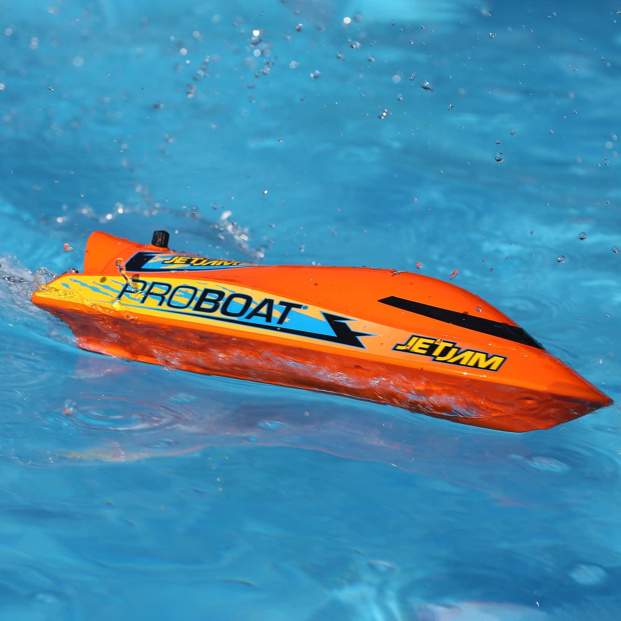 Horizon Hobby Proboat Jet Jam V2 - Piscina autoportante (12", cepillada), Color Naranja