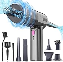 7000Pa Mini Vacuum Cleaner: Handheld Vacuum & Electronics Duster & Hand Pump Cordless Keyboard Vac 3-Gear Compressed Air Blower for Computer Sewing Machine Laptop Car Home Office