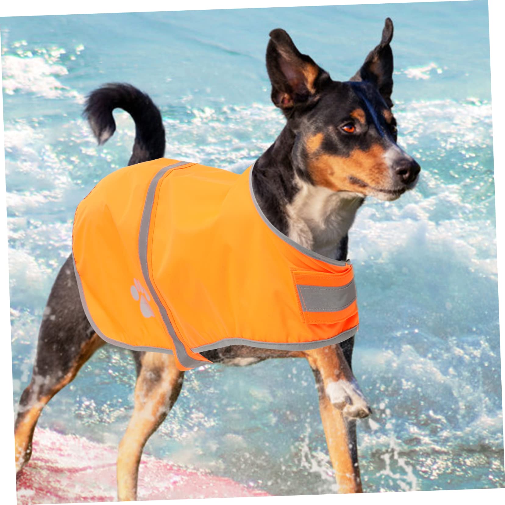 ABOOFAN 5stücke Reflektierende Hundeweste Für Kleine Bis Mittelgroße Hunde Atmungsaktive Und wasserdichte Sicherheitskleidung Für Outdoor-aktivitäten Und Nächtliche Für Tägliche