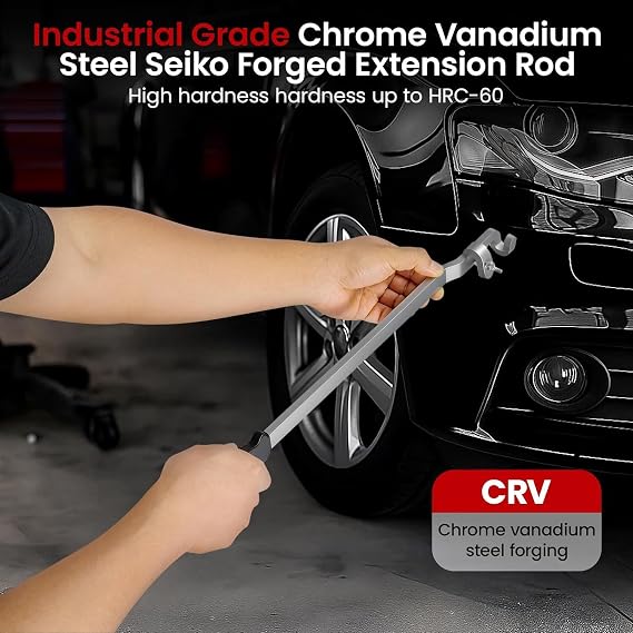 Universal Extension Wrench 20 (50cm) — Wrench Extender/Extension Bar Cheater Bar Torque Amplifier for Socket Wrenches & Spanners, Universal Mechanical Tool for Mechanics & DIY