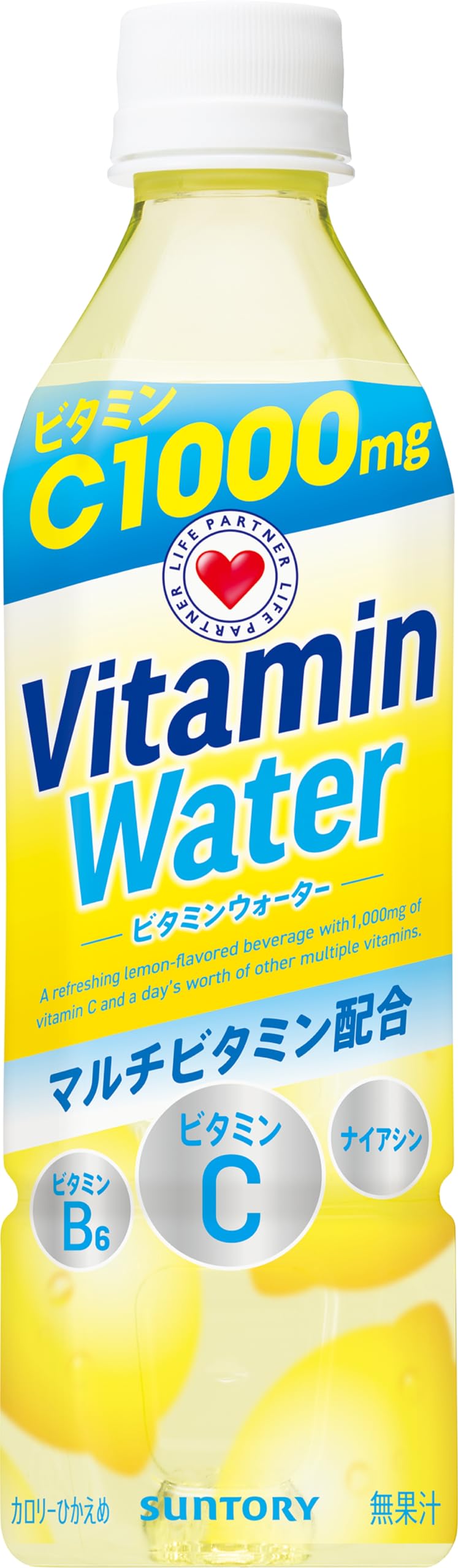 サントリー ビタミンウォーター500mlペット×24本商品画像