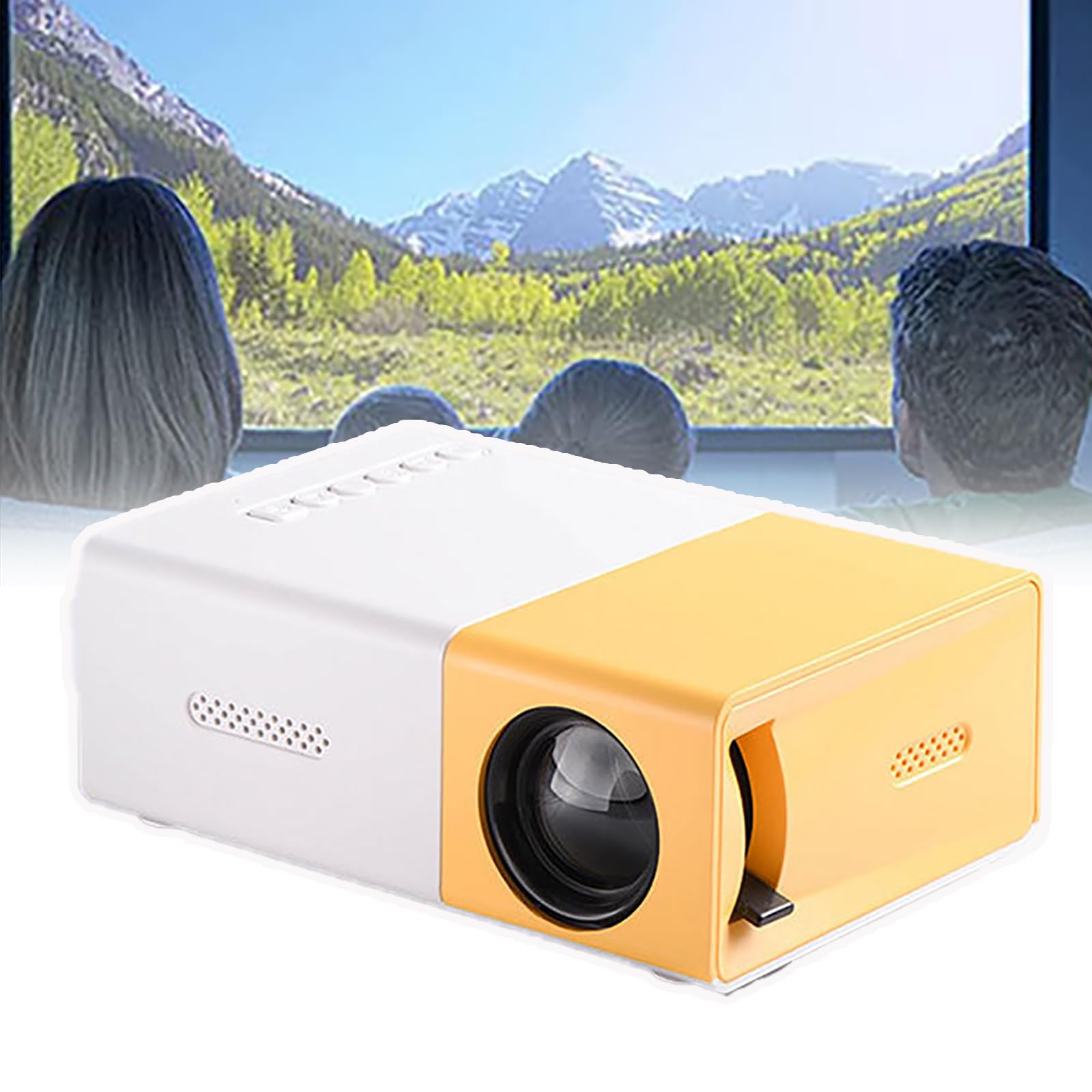 Mini projecteur HD 1080P autonome pour remplacer votre écran TV