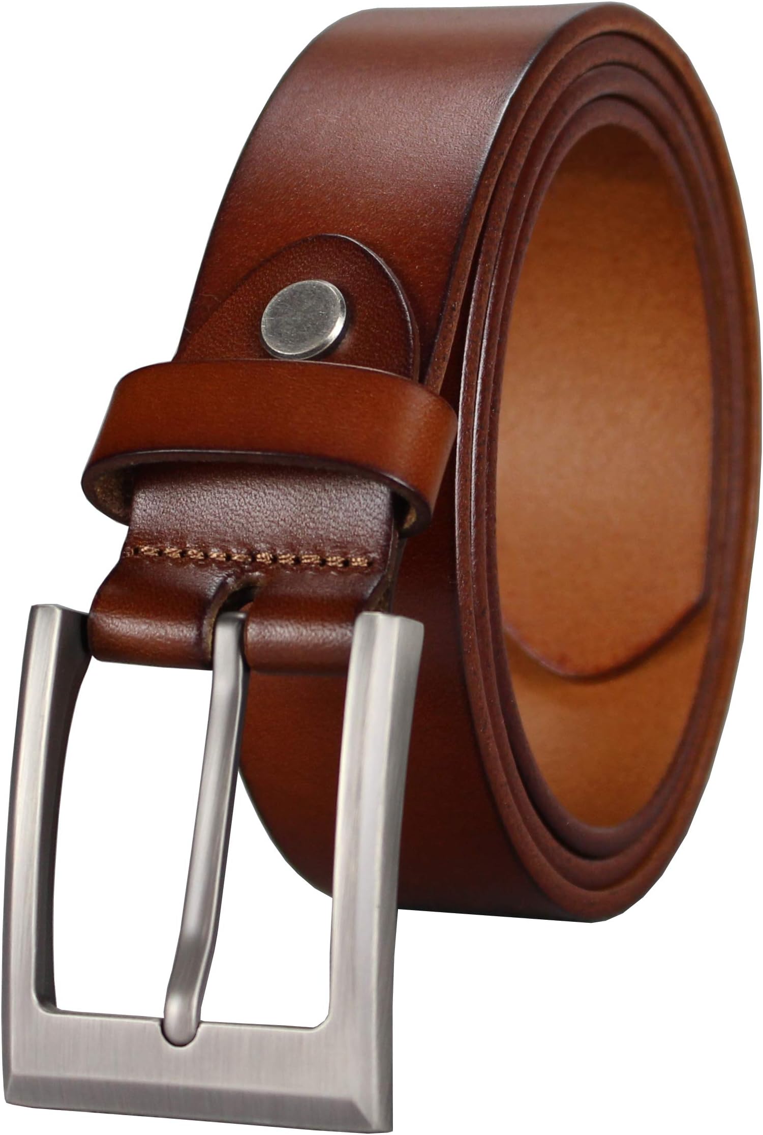 Men's Genuine Leather Dress Casual Belt