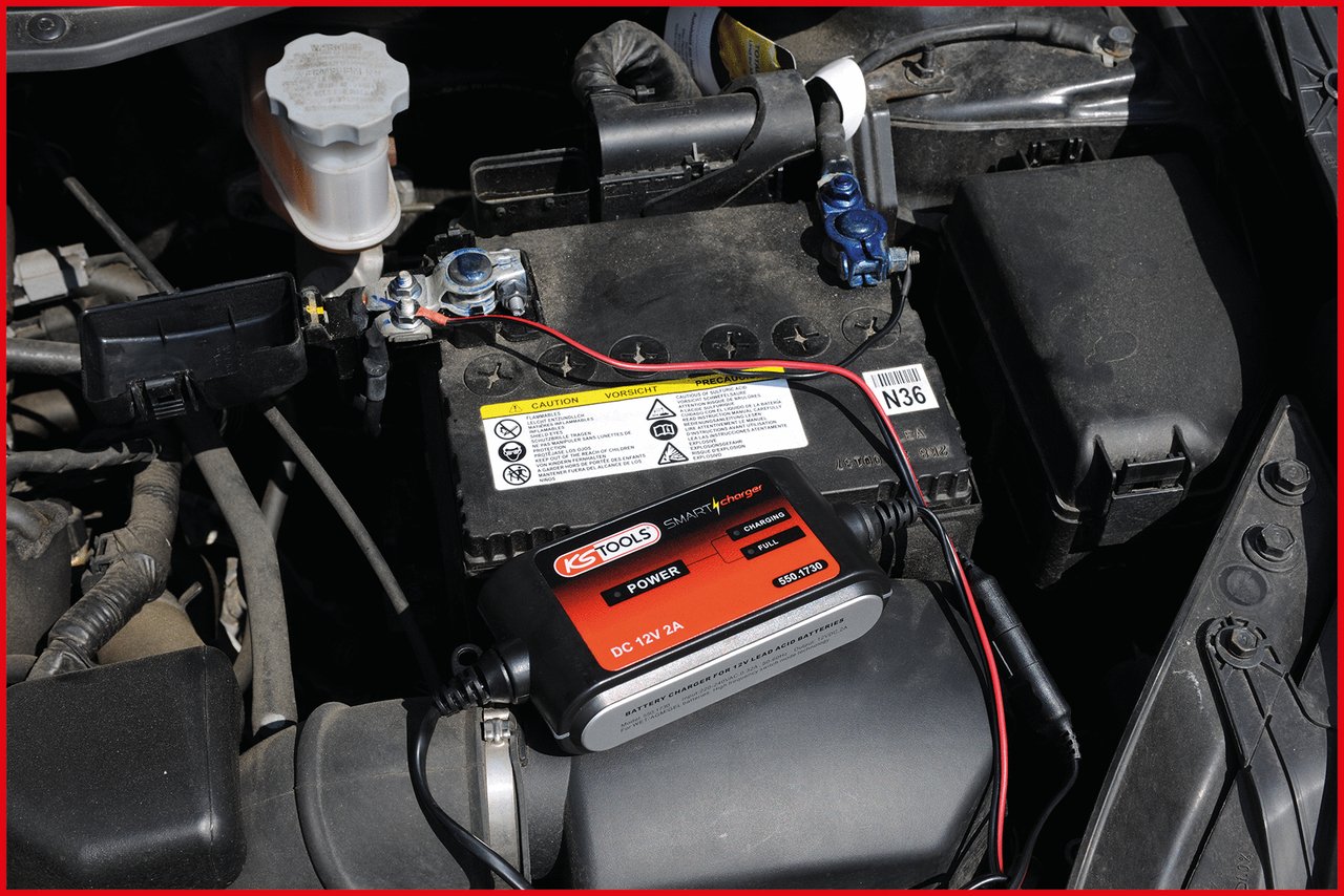 KS Tools 550.1730 Chargeur de Batterie - 12V/2A