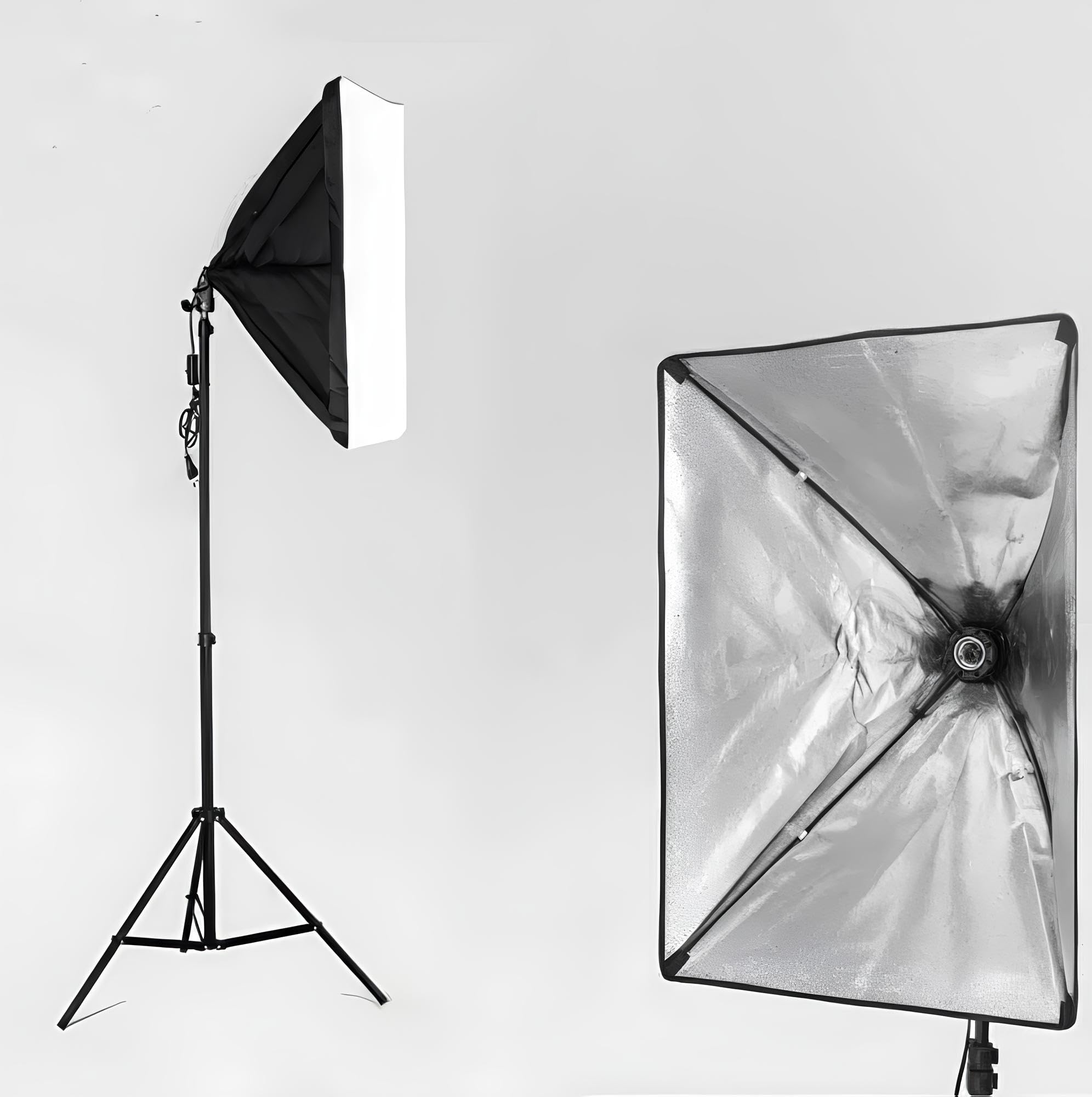 Softbox Studio zestaw oświetleniowy 50 x 70 cm ze statywem 2,2 m