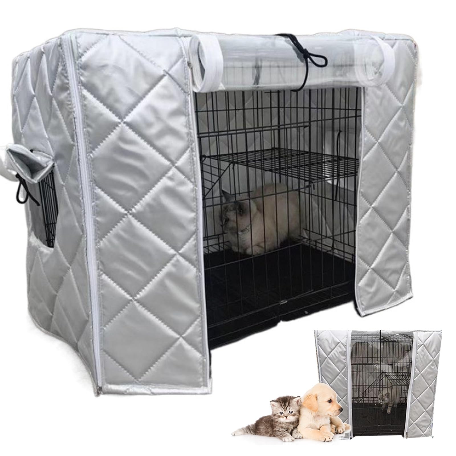 Housse de chenil pour animaux de compagnie pour le salon ou la terrasse