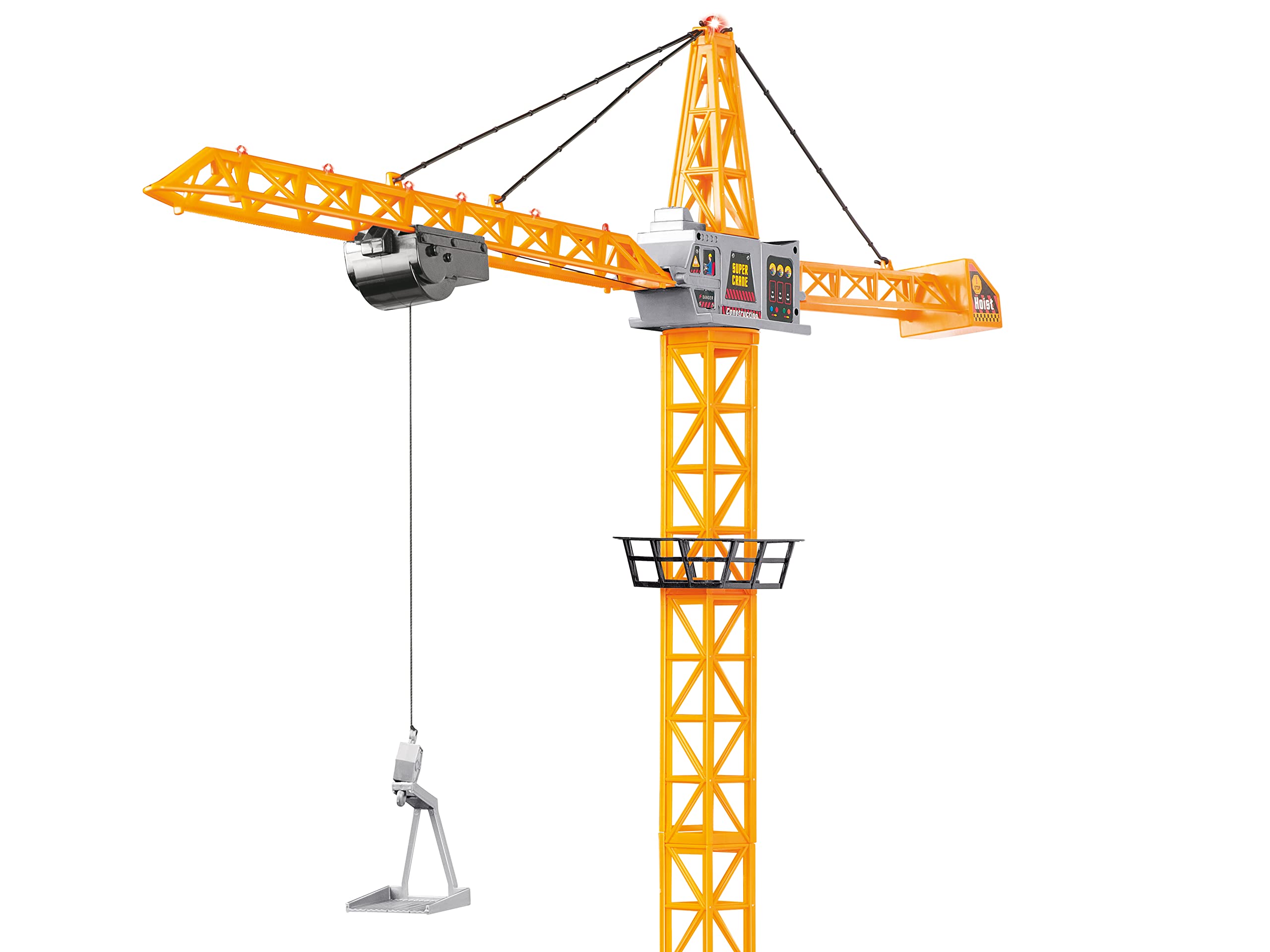 Teorema Giocattoli - Grue cinoguidée multifonctionnelle, Rotation 360°, Hauteur 100cm, 66232