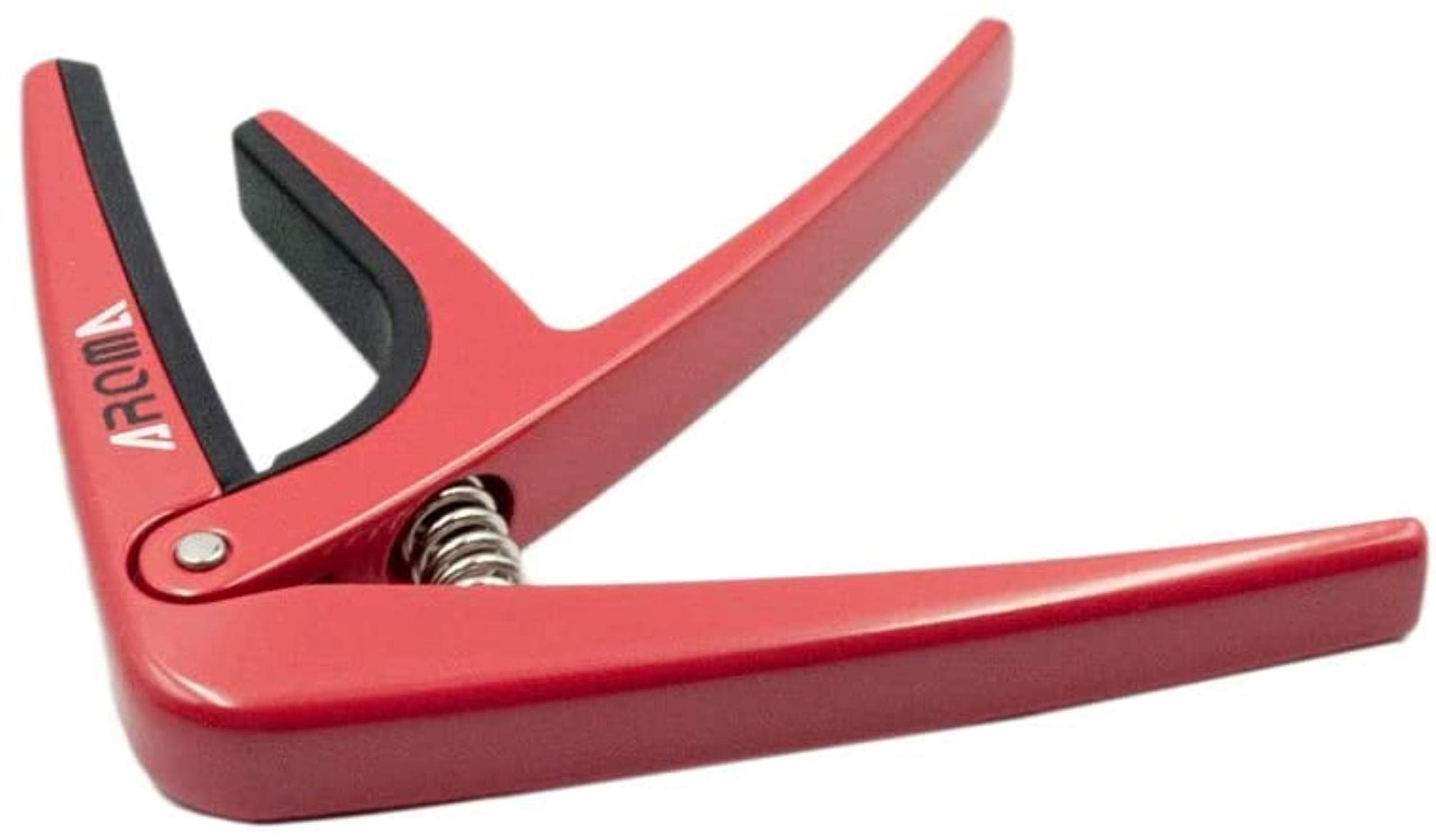 HH-CC Spring Steel en Alliage de Zinc Guitare Capo, Accessoires for Guitare Pièces (Color : Red)