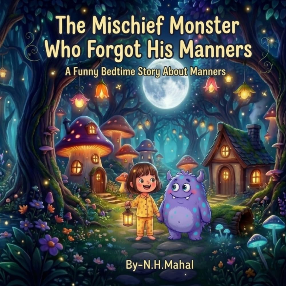 The Mischief Monster Who Forgot His Manners: A Funny Bedtime Story About Manners