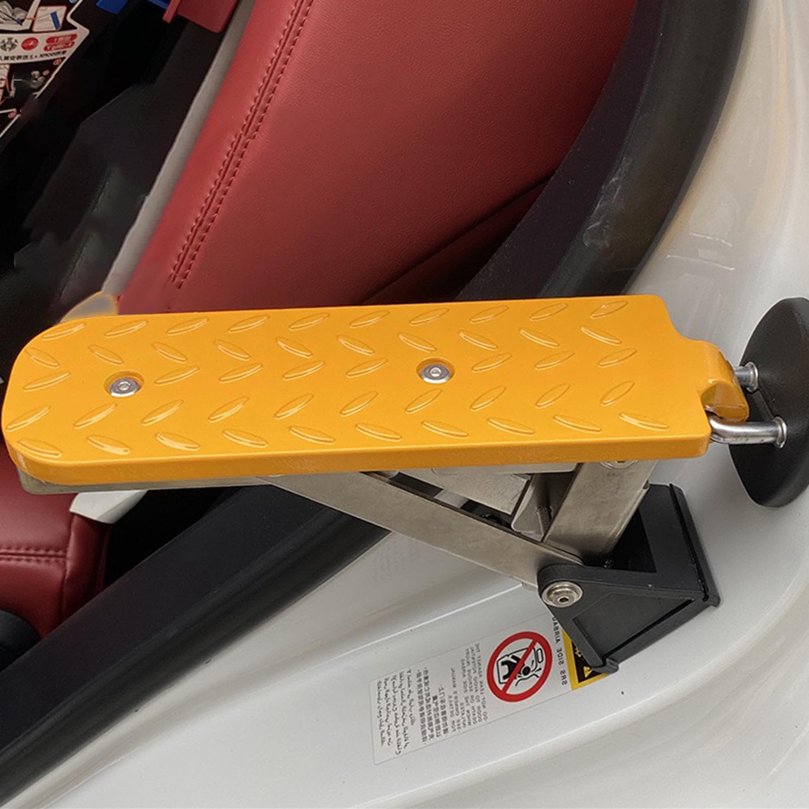 Amazon | 車のドアステップ 折りたたみステップ 洗車 脚立 ドア 