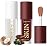 LANGMANNI Moisturizing Lip Oil,No-Sticky Lip Gloss Lip Balm Lip Care,Fruit Flavoured Lip Oil For Dry Lip\'s Moisturizing Hydrating And Nourishing ((Chocolate+Coco))