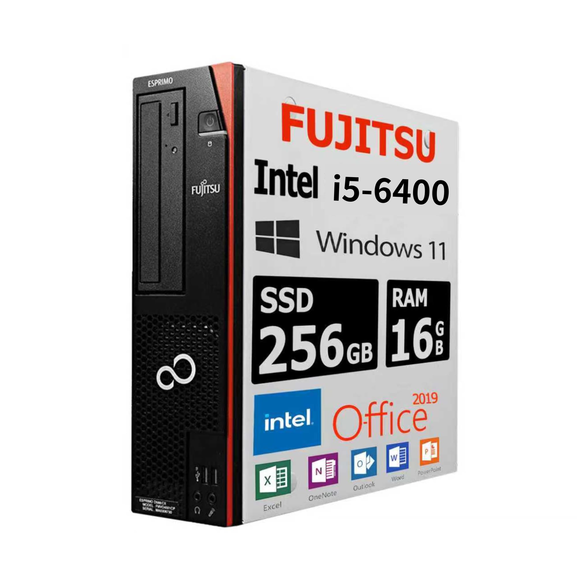 Amazon.co.jp: 【整備済み品】富士通 デスクトップPC D586/第6世代 i5