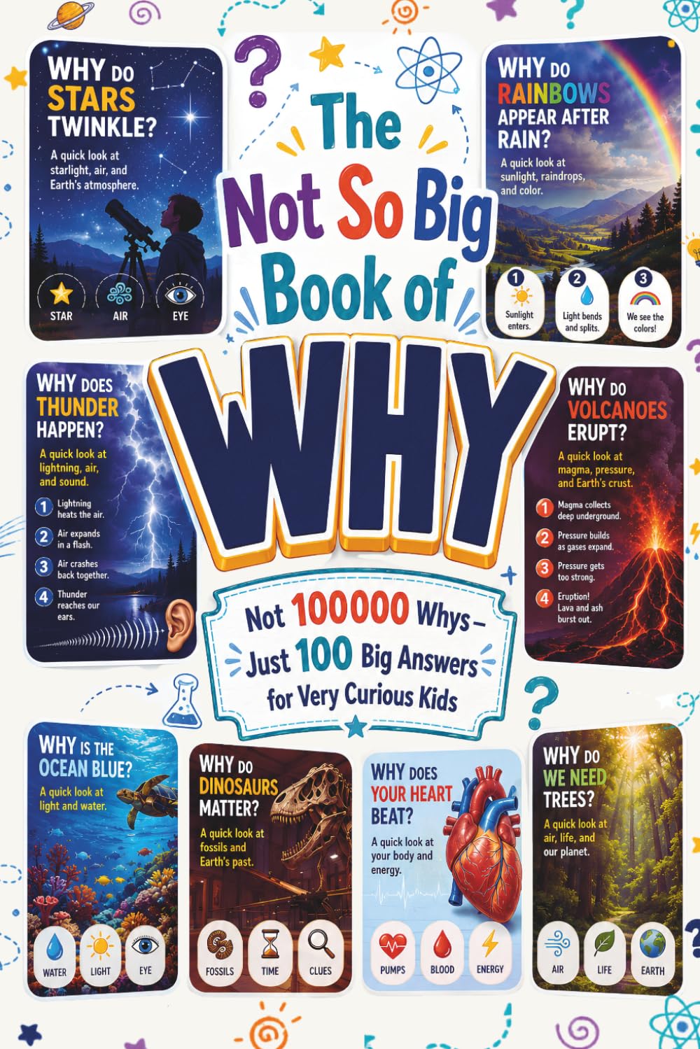 The Not So Big Book of Why: Not 100000 Whys - Just 100 Big Answers for Very Curious Kids
