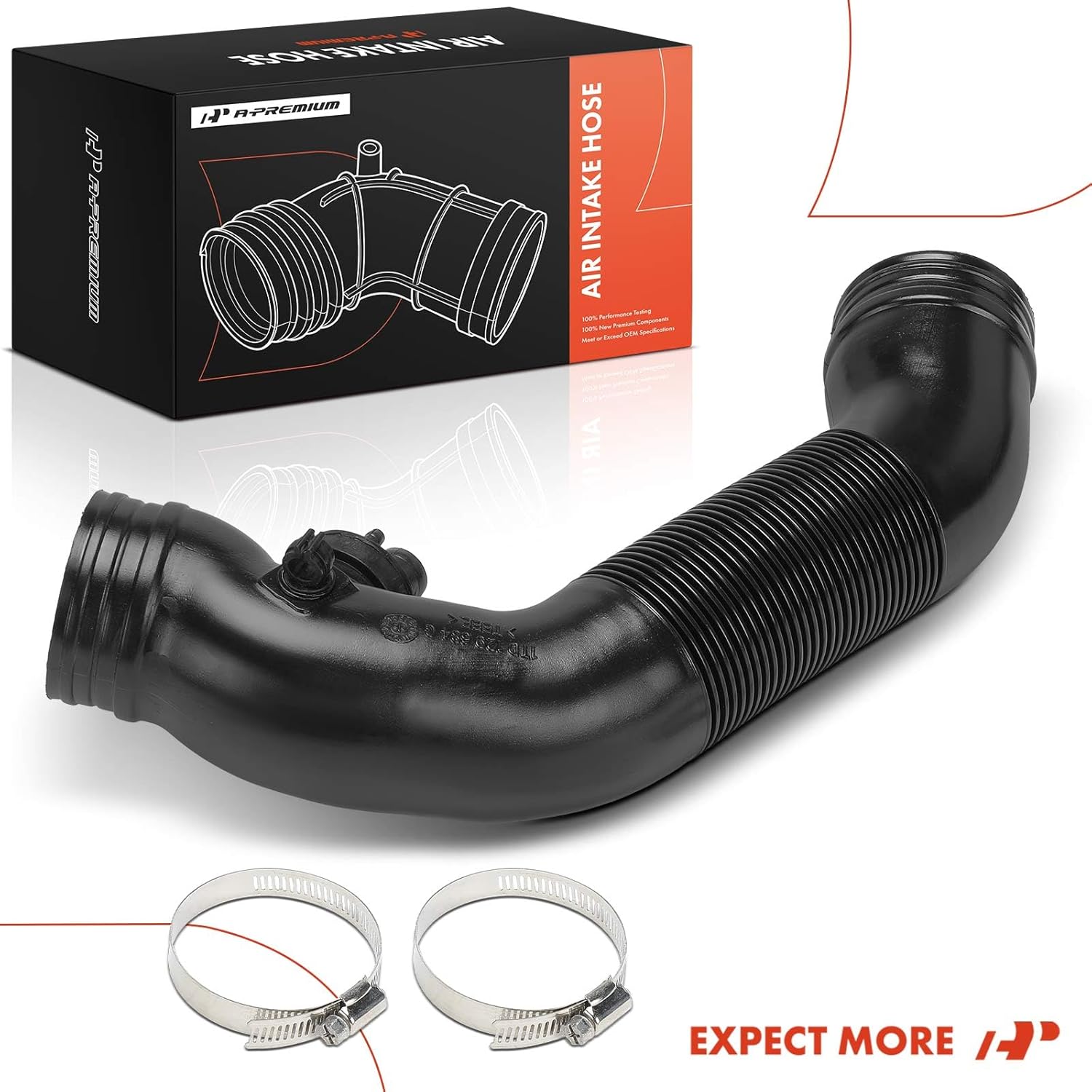 A-Premium Engine Air Clean Intake Tube Hose Compatible with Volkswagen Jetta 2011-2017