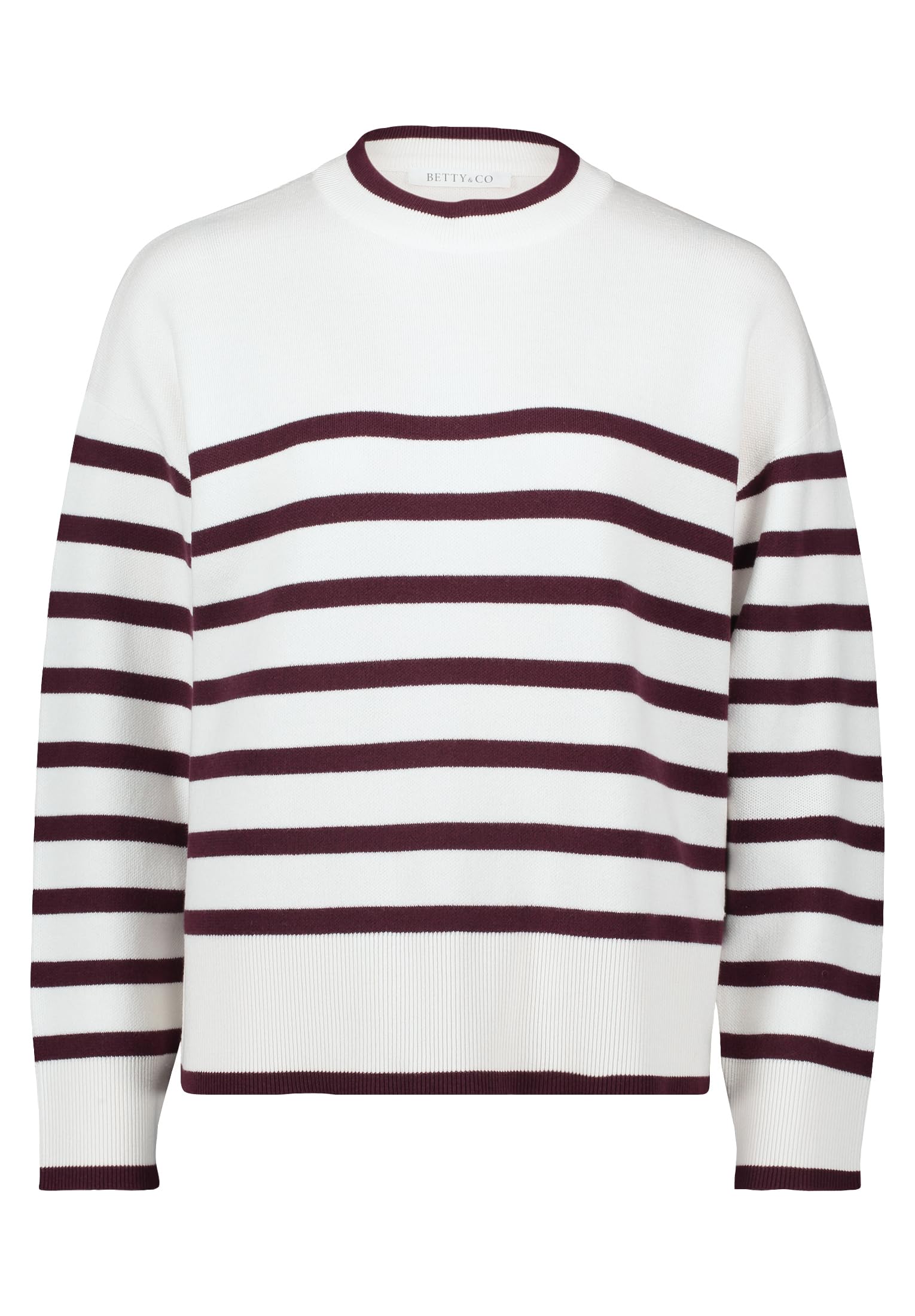 Betty & Co Strickpullover mit Streifen